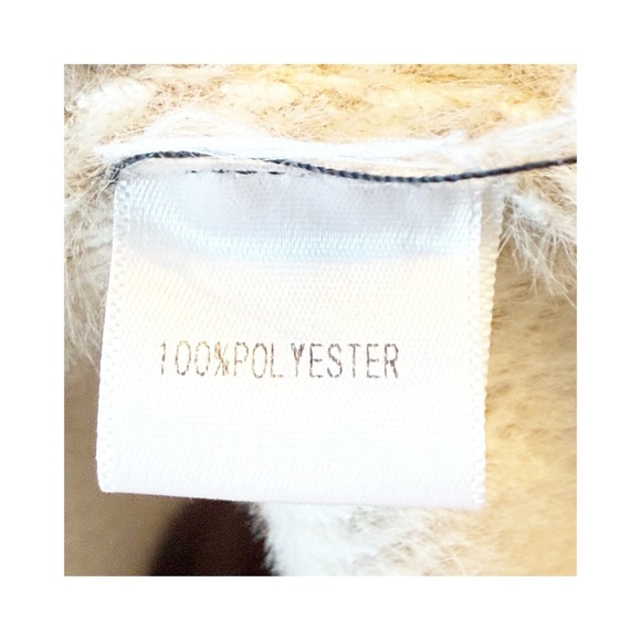 🤍 Aly Daly Cream Textured Coat – Size L (Never Worn) - Picture 7 of 8